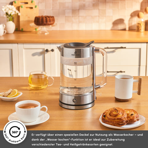 Karaca Luma Glas-Teemaschine
