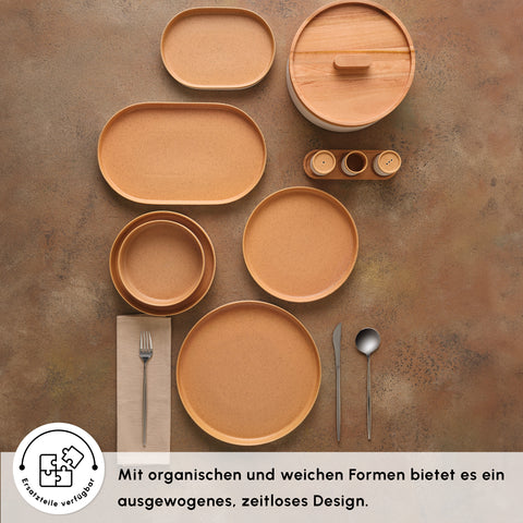 Karaca x Fatih Tutak Earth Collection 57-Piece Dinner Set for 12 People