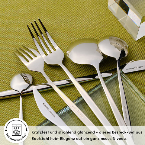 Besteckset für 12 Personen