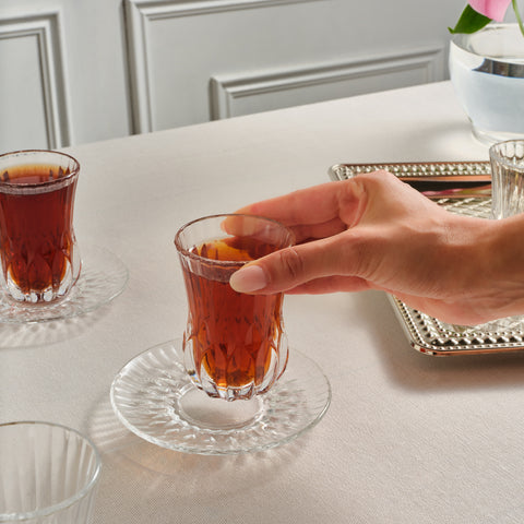 RCR Adagio Teetassen-Set, 12-teilig, für 6 Personen