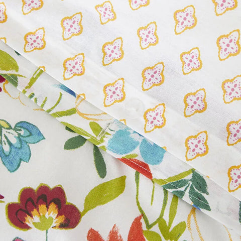 Karaca Parlin 100% Turkish Cotton Duvet Cover Set, Double, Fuchsia