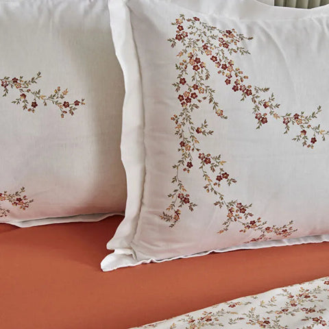 Karaca Mizu 100% Cotton Duvet Cover Set with Bedspread, Double, Multi