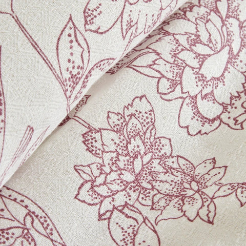 Karaca Home Reese 100% Baumwolle Doppelbett Bettwäsche Set Puder