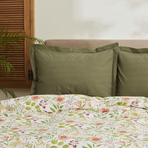 Karaca Home Ellie Green Double Bedding Set  