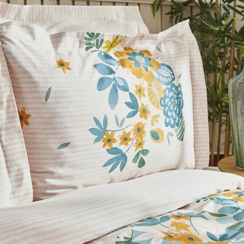 Karaca Home Botanical %100 Pamuk Çift Kişilik Nevresim Takımı Yeşil
 