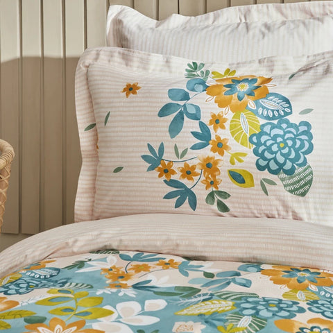 Karaca Home Botanical %100 Pamuk Çift Kişilik Nevresim Takımı Yeşil
 