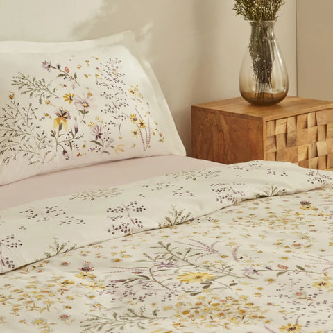 Karaca Home Lussi Sarı %100 Pamuk Çift Kişilik Nevresim Takımı
 