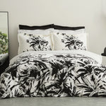 Karaca Home Freyja Black 100% Cotton Double Duvet Cover Set
 