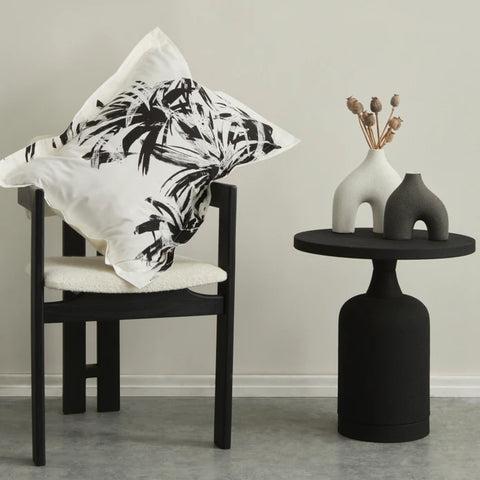 Karaca Home Freyja Black 100% Cotton Double Duvet Cover Set
 