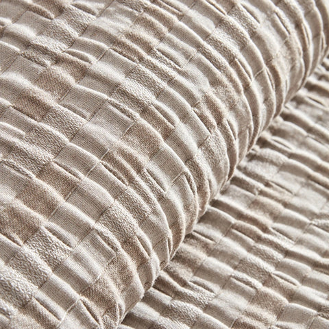 Karaca Home Loretta Tagesdecke für Doppelbett Beige