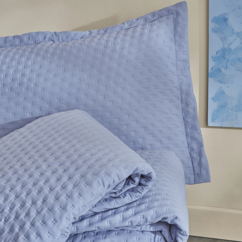 Karaca Home Breeze Soft, Bettüberwurf-Set Doppelbett, Lila