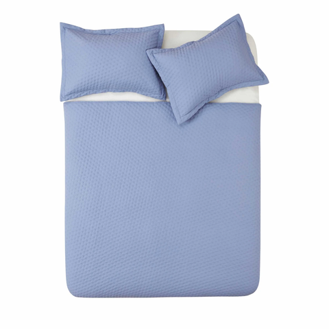 Karaca Home Breeze Soft, Bettüberwurf-Set Doppelbett, Lila