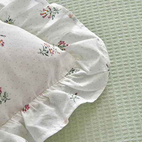 Karaca Lidya 100% Cotton Bedding Set, Single, Green