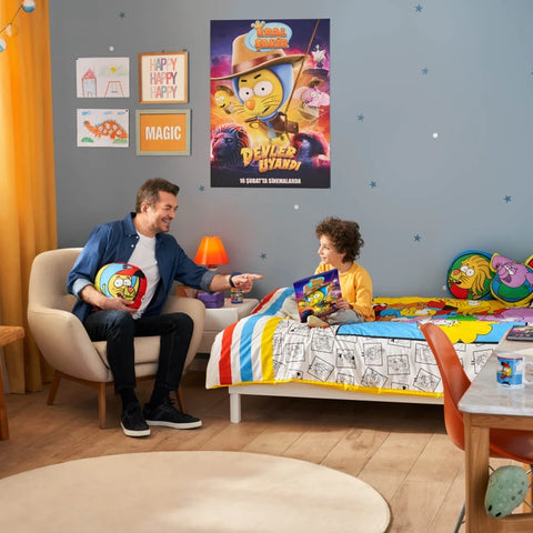 Karaca Home X Kral Şakir – Shaped Cushion 