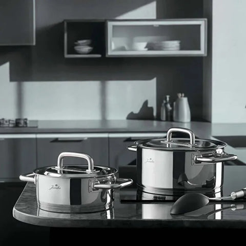 Jumbo Metalix 8-teiliges Kochgeschirr-Set mit Induktionsboden