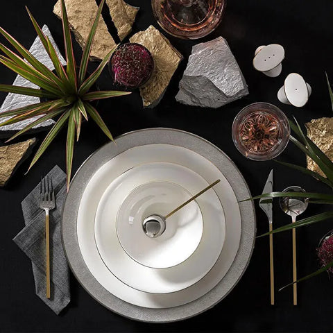 Jumbo Golda 61 Parça 12 Kişilik Yemek Takımı 