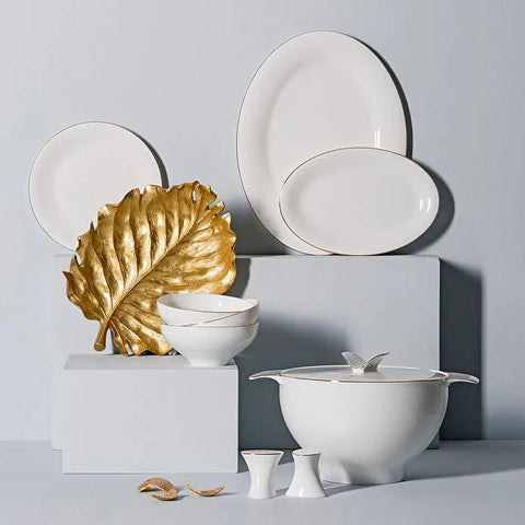 Jumbo Golda 61 Parça 12 Kişilik Yemek Takımı 