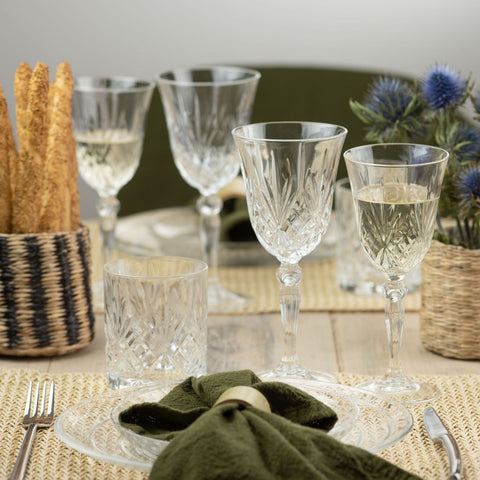 RCR Melodia Kristall-Glas-Set, 6 Stück, 270 ml – Karaca