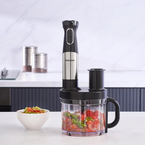 Homend Functionall 2848EU Küchenmaschine 1500W Edelstahl