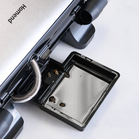 Homend Grilliant 1366H Toaster und Grill mit herausnehmbarer Gusseisenplatte und Edelstahlgehäuse