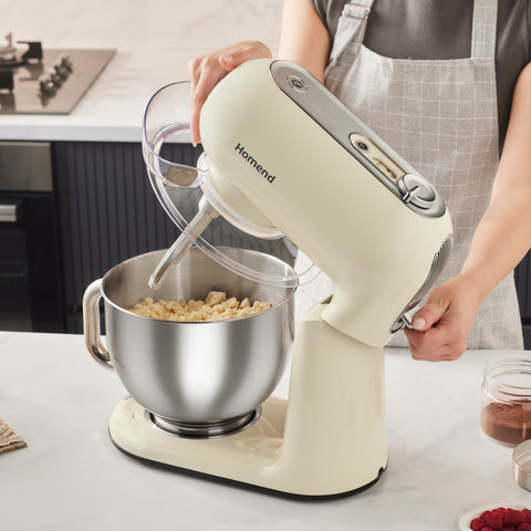 Homend Vintage Profashion  3027H, Mutfak Şefi, Krem, 1500W, 5,5L