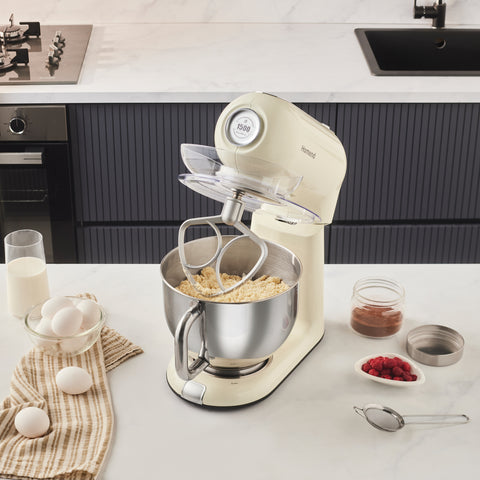 Homend Vintage Profashion  3027H, Mutfak Şefi, Krem, 1500W, 5,5L