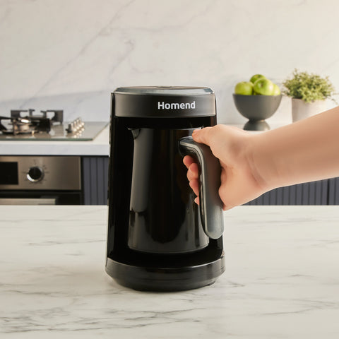 Homend Pottoman 1818 Turkish Coffee Maker, 480W, Space Grey