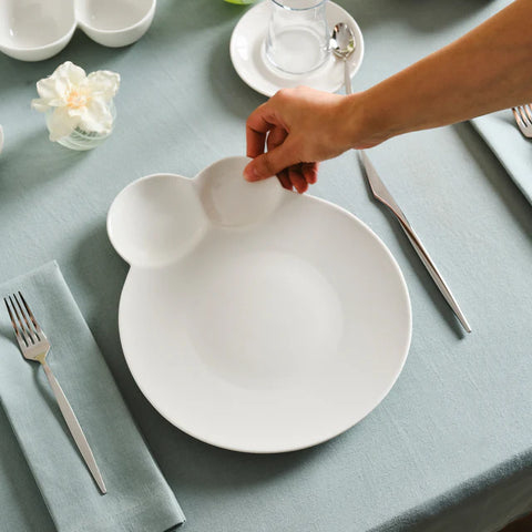 Karaca Stream Bone Blow Service Frühstücksset 26-teilig für 6 Personen
