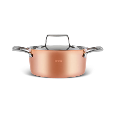 Karaca Biodiamond Copper – 7 Parça Tencere ve Tava Seti