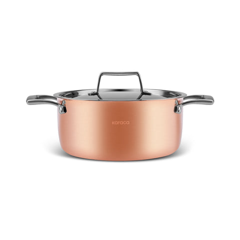 Karaca Biodiamond Copper – 7 Parça Tencere ve Tava Seti
