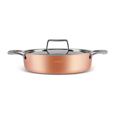 Karaca Biodiamond Copper – 7 Parça Tencere ve Tava Seti