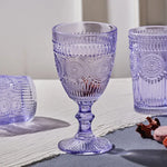 Karaca Sunflower Weinglas, Lila