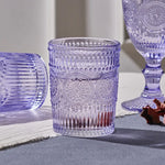 Karaca Sunflower Wasserglas Lila