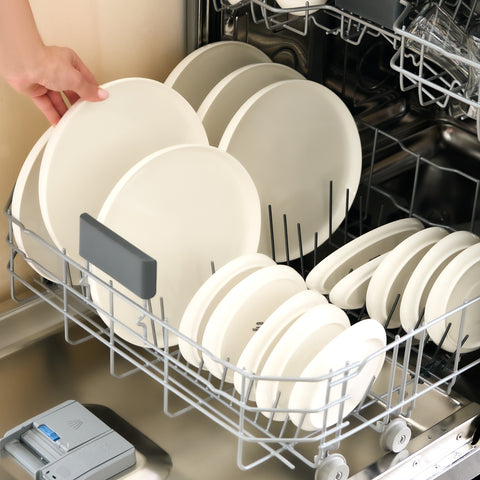 Karaca Bone China Olla 28-Piece Serveware Set for 6 People, White