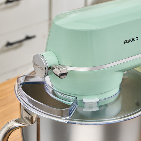 Karaca Multichef Artisan Digital Ekran Döküm Stand Mikser Mint 1800W 7L