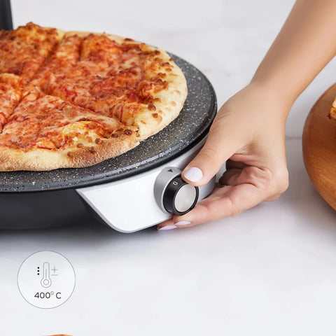 Karaca Gastro 10 in 1 Pizza, Lahmacun, and Tandır Bread Machine Biodiamond Silver