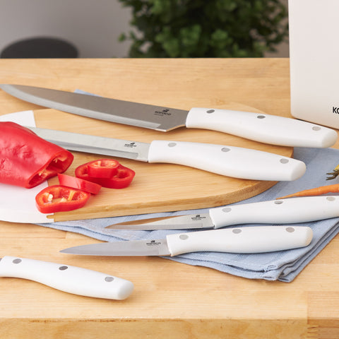 Karaca Mastercut, 6 Parça Bıçak Seti, Krem