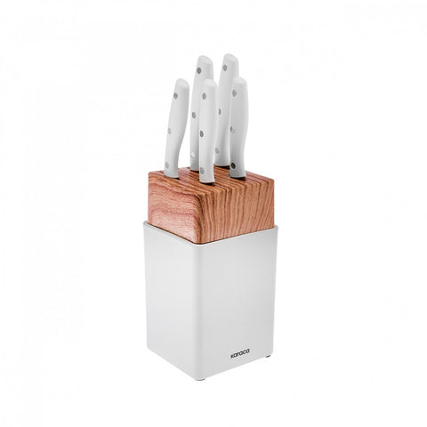 Karaca Mastercut, 6 Parça Bıçak Seti, Krem