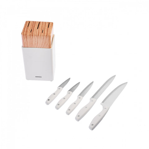 Karaca Mastercut, 6 Parça Bıçak Seti, Krem
