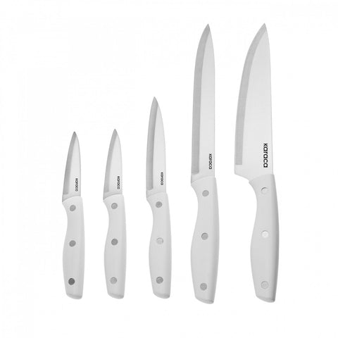 Karaca Mastercut, 6 Parça Bıçak Seti, Krem