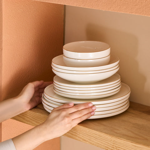 Karaca Stream Bone Belinda,6 Person, 24 Piece