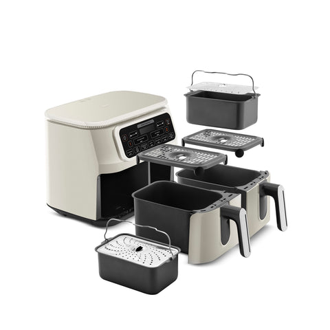 Karaca Air Pro Cook Duo Köz XXXL Airfryer Iconic Beige 8L