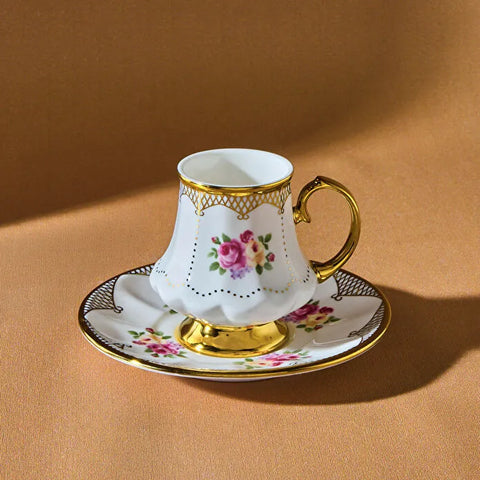 Karaca Nermin 2 Kişilik Kahve Fincan Takımı, 85 ml