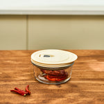 Karaca Creme Vakuum-Vorratsbehälter 0,39 L