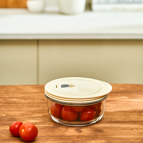 Karaca Creme Vakuum Vorratsbehälter 0.6 Lt