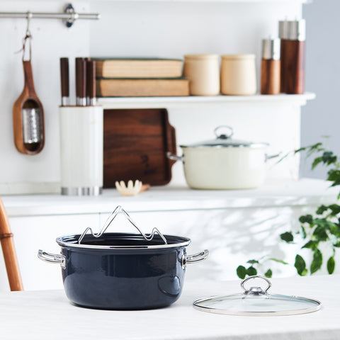 Karaca Mutfaksever, Emaille Bratentopf, Anthrazit