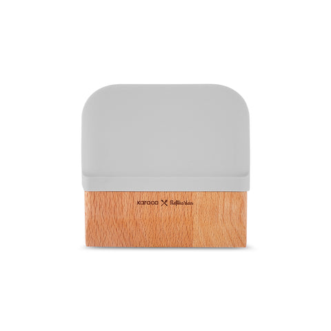 Karaca X Refika Gadgets Beidseitiger Holz-Teigschaber
