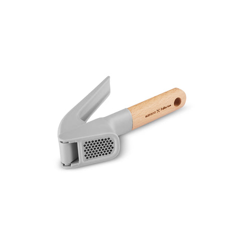 Karaca x Refika Gadgets Wooden-Handled Garlic Press