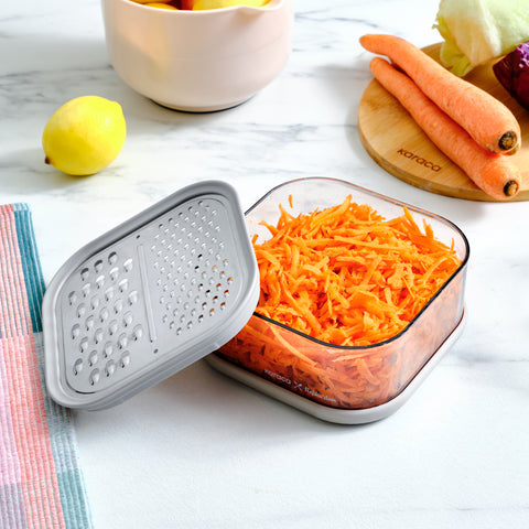 Karaca x Refika Gadgets Aufbewahrungsdose mit Reibe – 500 ml