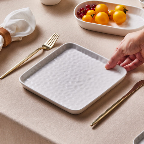 Karaca x Refika'dan Bembeyaz, Dessertteller, 18cm